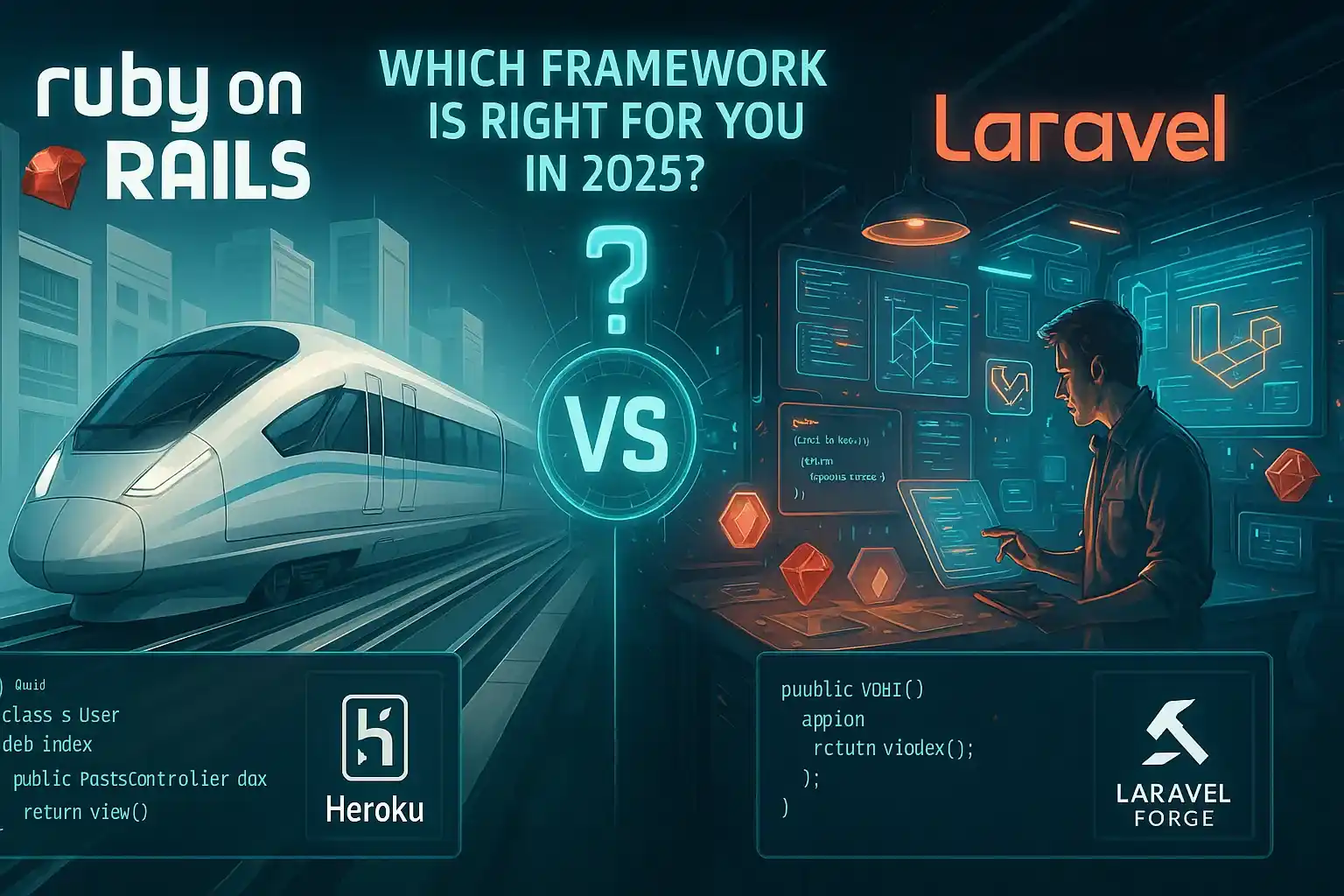 ruby on rails vs laravel